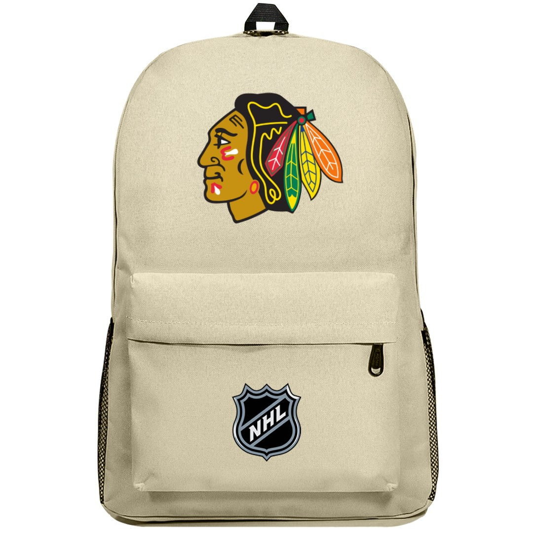 NHL Chicago Blackhawks Backpack SuperPack - Chicago Blackhawks Team Logo Large