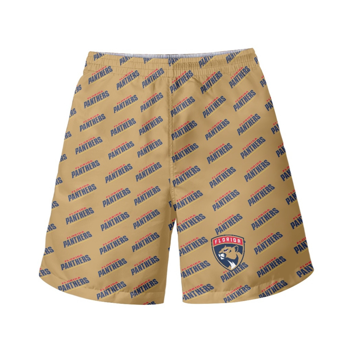 NHL Florida Panthers Beach Shorts Swim Pants Swimming Trunks - Florida Panthers Medley Monogram Wordmark