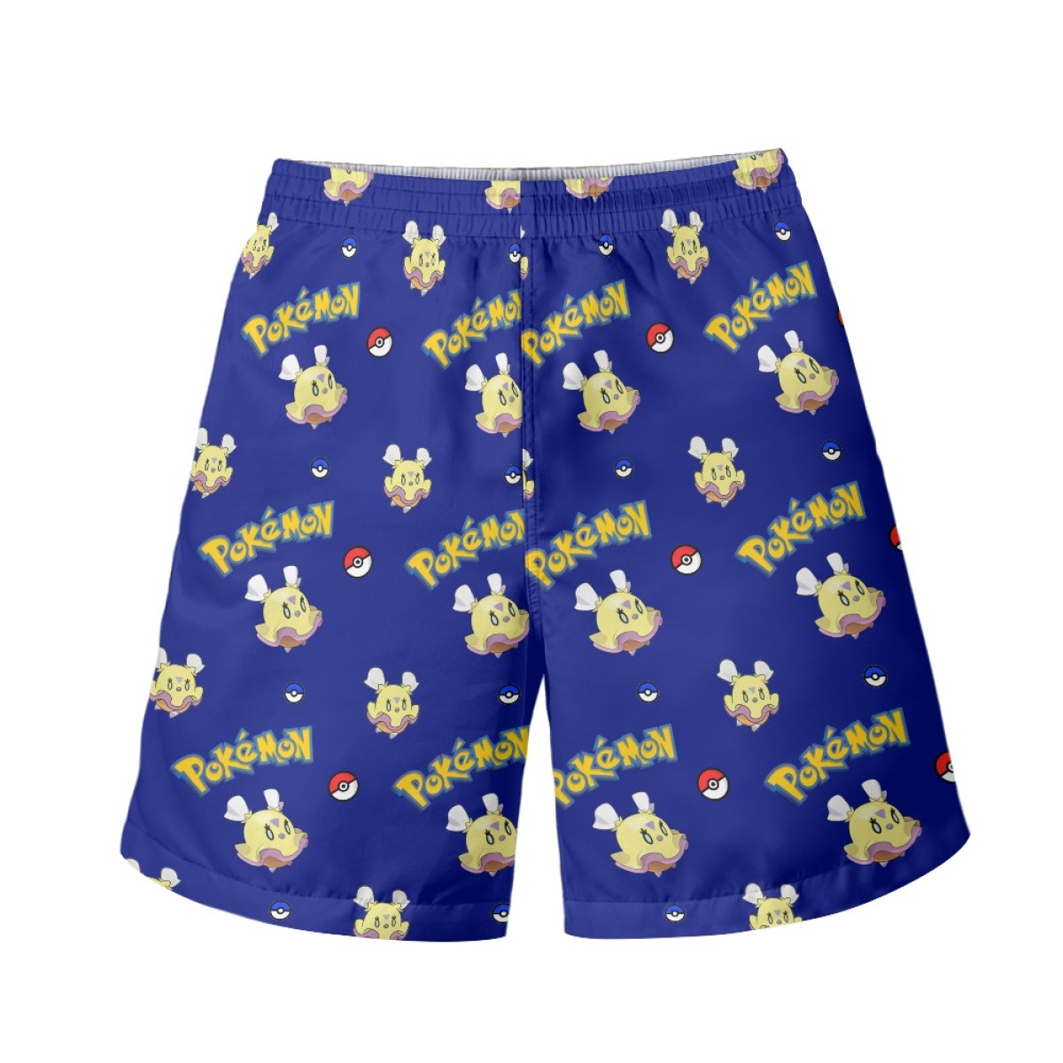 Pokemon Flittle Beach Shorts Swim Pants Swimming Trunks - Flittle Character Series Art