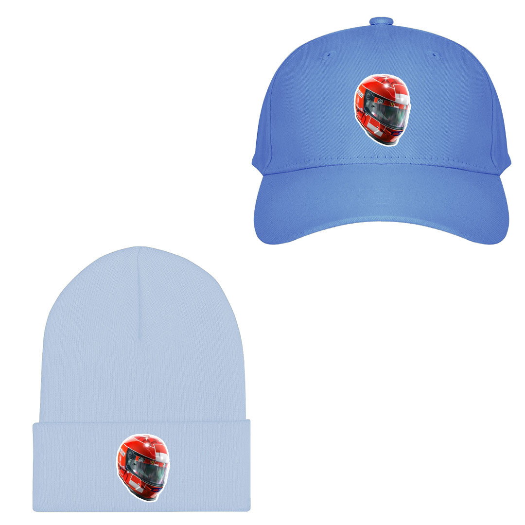 F1 Formula One Michael Schumacher Baseball Cap Beanie Hat - Helmet