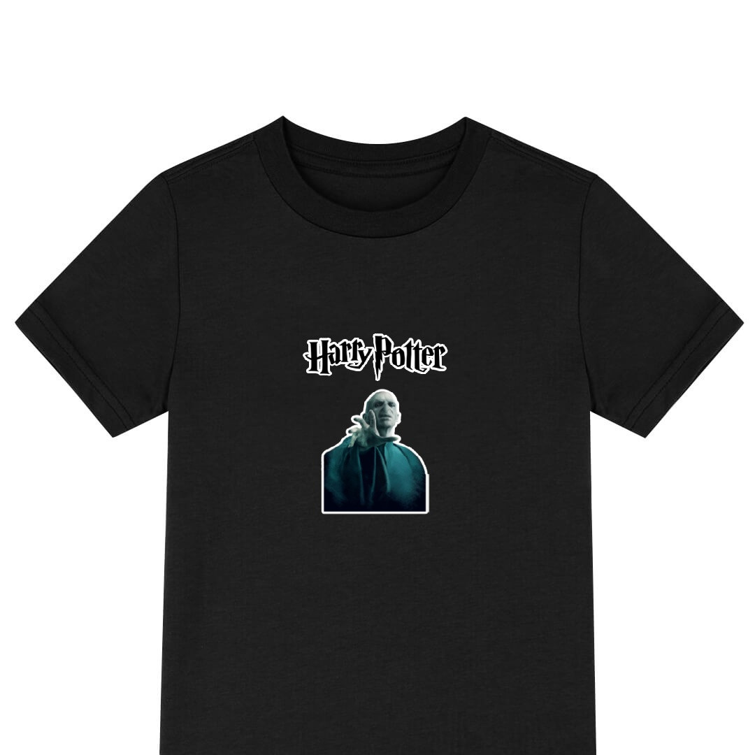 Harry Potter Lord Voldemort Tee Shirt T-Shirt Short Sleeve - Lord Voldemort Wizard Sticker Art