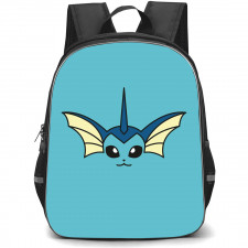 Pokemon Vaporeon Backpack StudentPack - Vaporeon Minimalist Art