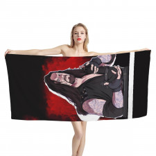 WWE The Undertaker Bath Beach Towel - The Undertaker Fierce Portrait Cartoon Art