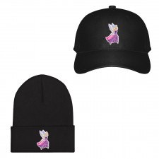 Barbie Baseball Cap Beanie Hat - Barbie Fairy Princess