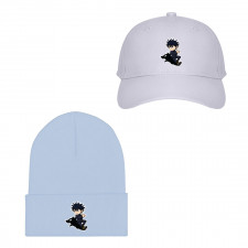 Jujutsu Kaisen Megumi Fushiguro Baseball Cap Beanie Hat - Chibi Megumi Fushiguro Sticker