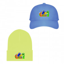 Roblox Rainbow Friends Baseball Cap Beanie Hat - Characters Bully Yellow Cartoon Art