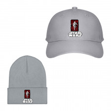 Star Wars Stormtrooper Baseball Cap Beanie Hat - Stormtrooper The Force Awakens Word Art Sticker