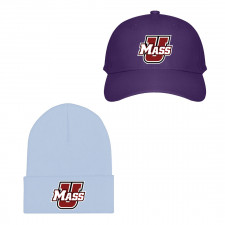 UMass Minutemen Baseball Cap Beanie Hat - UMass Minutemen College Football Team Single Logo