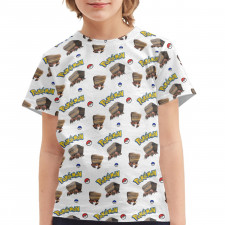 Pokemon Crustle Tee Shirt T-Shirt Short Sleeve - Crustle Character Series Art