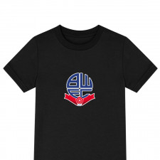 Bolton Wanderers F.C. Football Club Tee Shirt T-Shirt Short Sleeve - Bolton Wanderers F.C. Football Club Single Logo