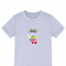 Kirby Tee Shirt T-Shirt Short Sleeve - Sword Kirby