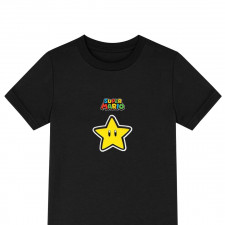 Super Mario Super Star Light Tee Shirt T-Shirt Short Sleeve - Super Star Light Sticker Art