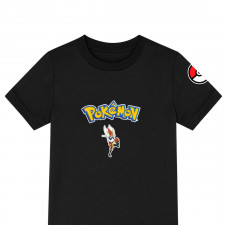 Pokemon Cinderace Tee Shirt T-Shirt Short Sleeve - Cinderace Character Series Art