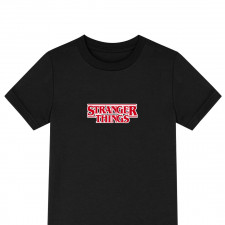 Stranger Things Tee Shirt T-Shirt Short Sleeve - Stranger Things Logo
