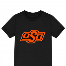Oklahoma State Cowboys Tee Shirt T-Shirt Short Sleeve - Oklahoma State Cowboys College Football Team Single Logo