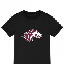 Southern Illinois Salukis Tee Shirt T-Shirt Short Sleeve - Southern Illinois University Carbondale Salukis College Football Team Single Logo