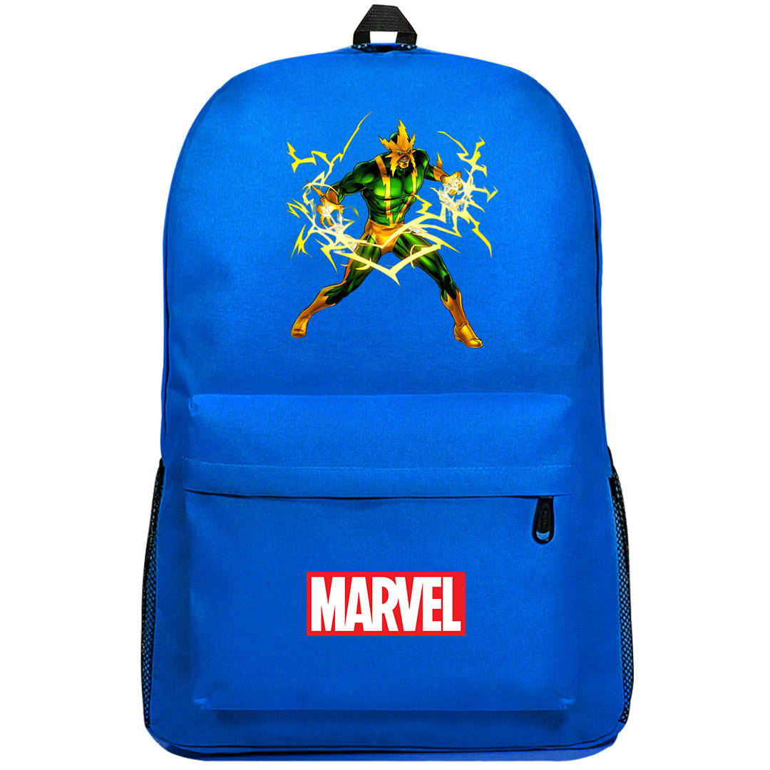 Spider Man Electro Backpack SuperPack - Electro Standing Cartoon Art