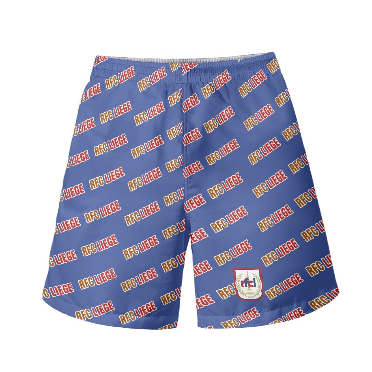 RFC Liege Phone Case Beach Shorts Swim Pants Swimming Trunks - Liege Football Club Medley Monogram Wordmark