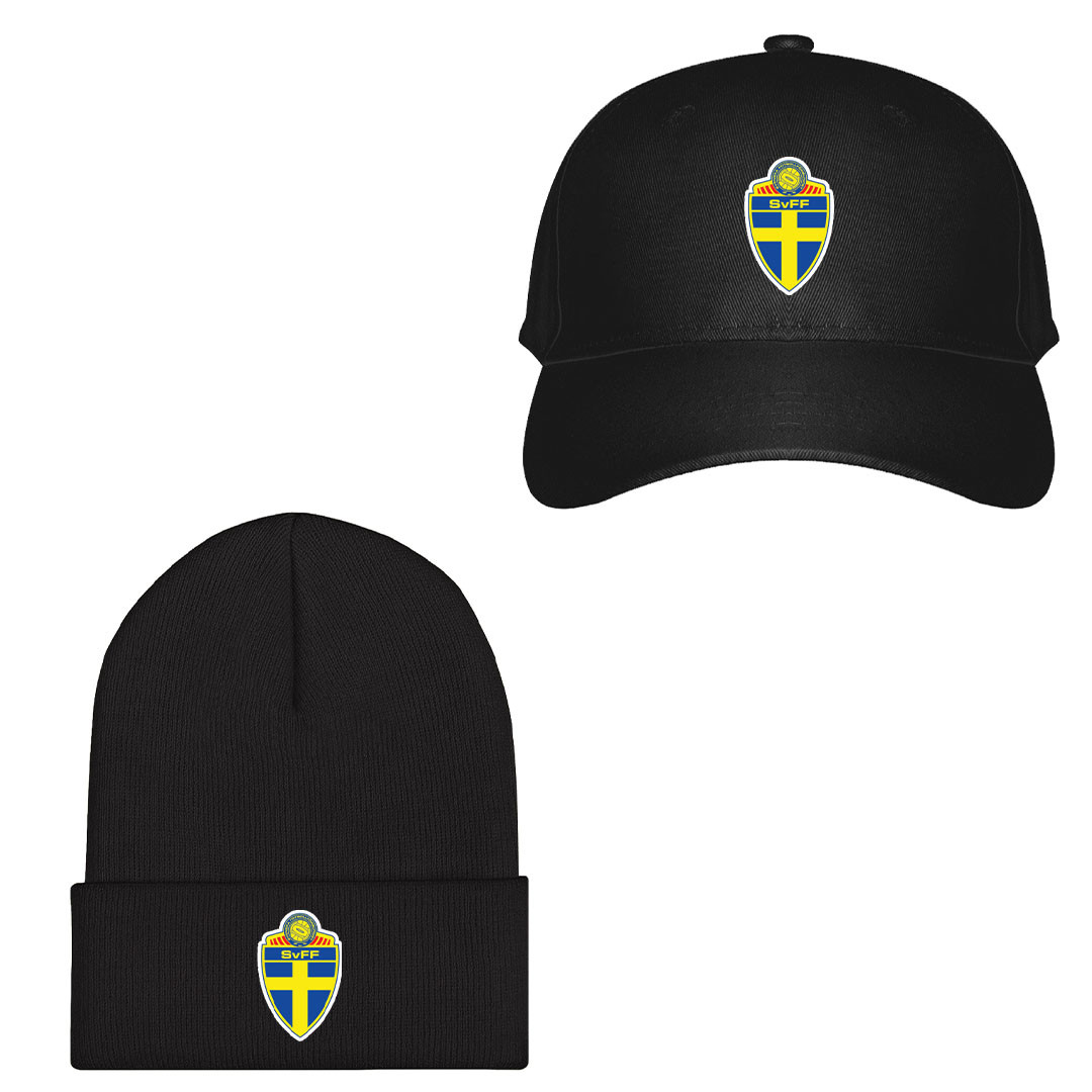 Sweden National Football Baseball Cap Beanie - Sweden National Football Logo
