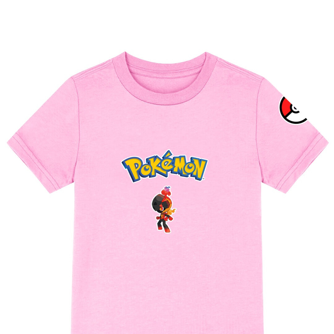 Pokemon Charcadet Tee Shirt T-Shirt Short Sleeve - Charcadet Character Series Art