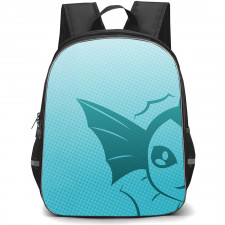 Pokemon Vaporeon Backpack StudentPack - Vaporeon Silhouette Wallpaper