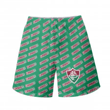 Fluminense FC Beach Shorts Swim Pants Swimming Trunks - Fluminense FC Football Club Medley Monogram Wordmark