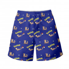 Pokemon Yungoos Beach Shorts Swim Pants Swimming Trunks - Yungoos Character Series Art