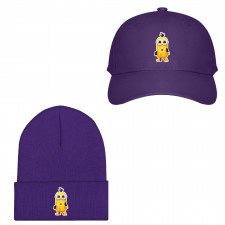 Minions Kevin Baseball Cap Beanie Hat - Kevin Bruce Lee Style Karate