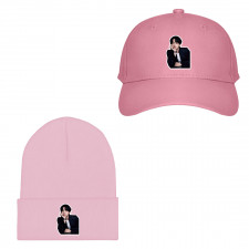 Kim Tae-hyung Baseball Cap Beanie Hat - Kim Tae-hyung Portrait Sticker Art