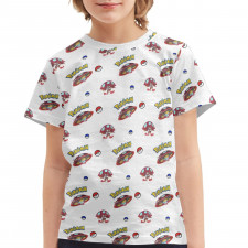 Pokemon Orbeetle Tee Shirt T-Shirt Short Sleeve - Gigantamax Orbeetle Character Series Art