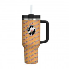 CR Vasco Da Gama Quencher H2.0 FlowState Stanley Tumbler 40oz 1.18L - CR Vasco Da Gama Football Club Medley Monogram Wordmark