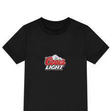 Coors Light Tee Shirt T-Shirt Short Sleeve - Coors Light Logo 2005