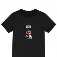 F1 Formula One Lewis Hamilton Tee Shirt T-Shirt Short Sleeve - Mosaic Portrait