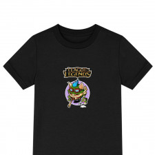 League of Legends Teemo Tee Shirt T-Shirt Short Sleeve - Teemo Blowing Arrow