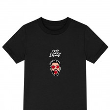 Bad Bunny Tee Shirt T-Shirt Short Sleeve - Bad Bunny Avatar With Heart Glasses