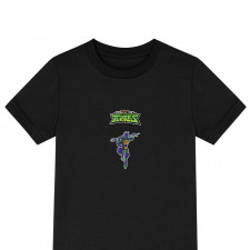 Ninja Turtles Donatello Tee Shirt T-Shirt Short Sleeve - Donatello Rise Of The Teenage Mutant Ninja Turtles 2018 Transforming Tech Bo Attack