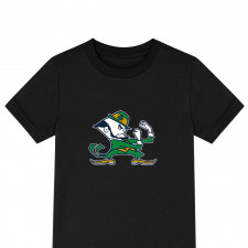 Notre Dame Fighting Irish Tee Shirt T-Shirt Short Sleeve - Notre Dame Fighting Irish College Football Team Single Logo