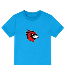 Wesleyan University Cardinals Tee Shirt T-Shirt Short Sleeve - Wesleyan University Cardinals College Football Team Single Logo