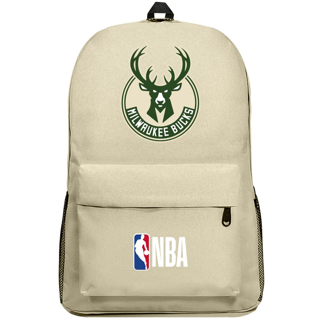 NBA Milwaukee Bucks Backpack SuperPack - Milwaukee Bucks Team Logo Large