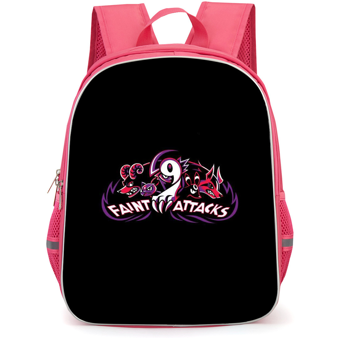 Pokemon Backpack StudentPack - Pokemon Faint Attacks Logo Black Background