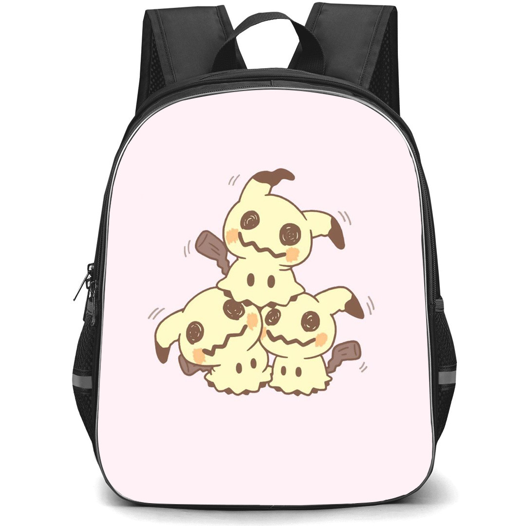 Pokemon Mimikyu Backpack StudentPack - Mimikyu Poses Chibi Art