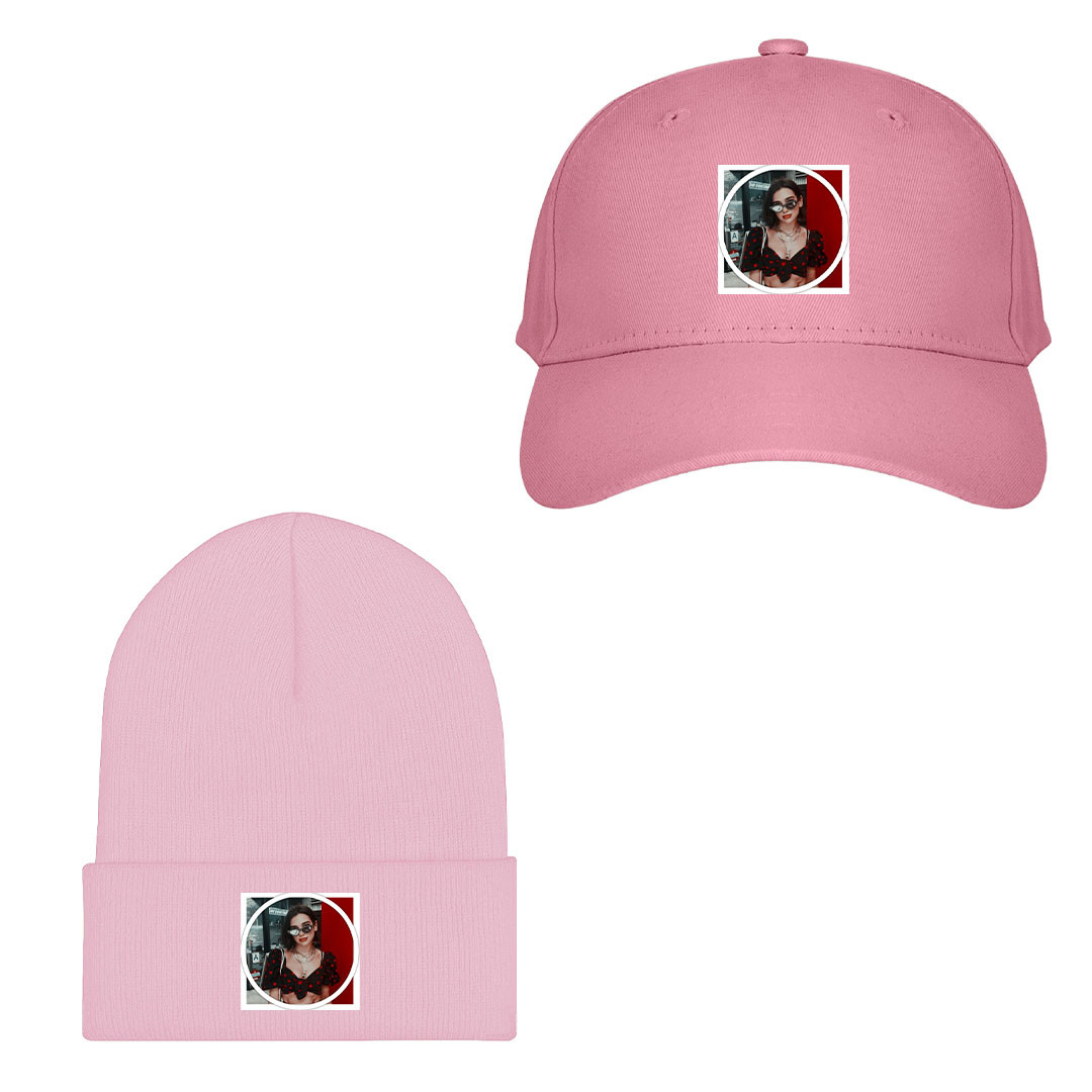 Dua Lipa Baseball Cap Beanie Hat - Dua Lipa Portrait