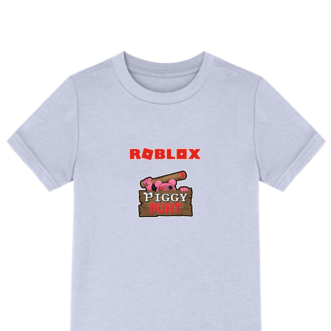 Roblox Piggy Tee Shirt T-Shirt Short Sleeve - Piggy Series Logo