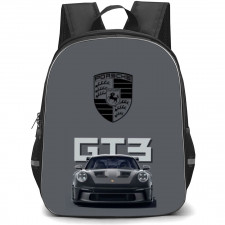 Porsche Backpack StudentPack - GT3 Black and Grey