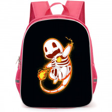 Pokemon Charmander Backpack StudentPack - Charmander Skeleton Orange Highlight