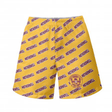 Motherwell FC Beach Shorts Swim Pants Swimming Trunks - Motherwell Football Club Medley Monogram Wordmark