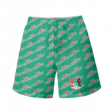 NEC Nijmegen Beach Shorts Swim Pants Swimming Trunks - Nijmegen Football Club Medley Monogram Wordmark