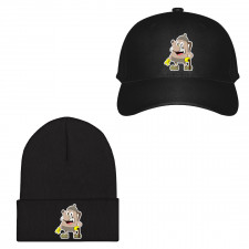 Cuphead Elder Kettle Baseball Cap Beanie Hat - Elder Kettle Smiling Character Art