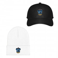 Harry Potter Baseball Cap Beanie Hat - Ravenclaw Crest Sticker Art