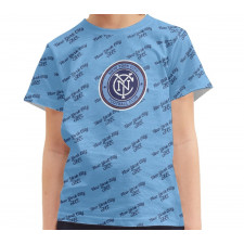 MLS New York City FC Tee T-Shirt - New York City Football Club Medley Monogram Wordmark